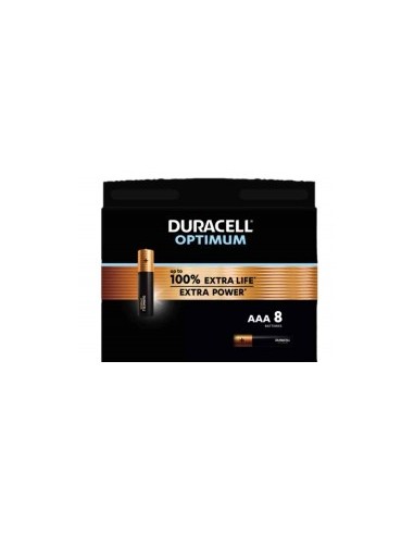 DURACELL OPTIMUM BL 8 PILE AAA su TreG Ingrosso