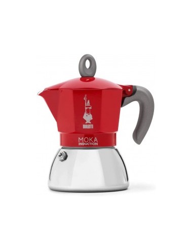 NEW MOKA INDUCTION 4 TZ RED su TreG Ingrosso