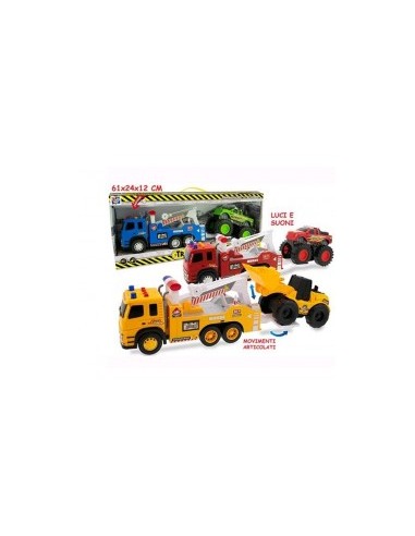 TEO'S 66350 PLAYSET MEZZI LUCI SUONI su TreG Ingrosso