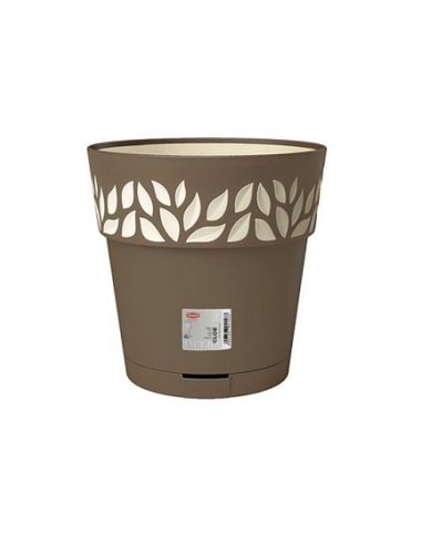 VASO OPERA 94168 CLOE D30CM TORTORA/VANILLA su TreG Ingrosso