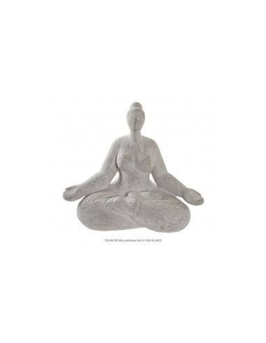 FIGURA FD190387 DONNA YOGA 28X15X24CM RESINA su TreG Ingrosso