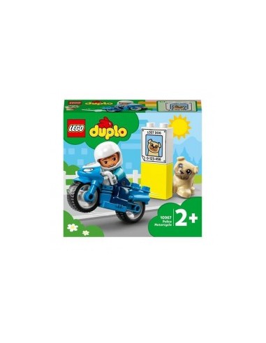 DUPLO 10967 MOTO DELLA POLIZIA su TreG Ingrosso