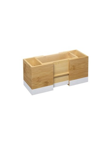 PORTAPOSATE 179697A BIANCO BAMBOO ESTENSIBILE su TreG Ingrosso