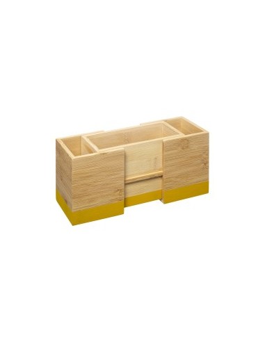 PORTAPOSATE 179697C SENAPE BAMBOO ESTENSIBILE su TreG Ingrosso