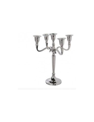 CANDELABRO 103425 5P METALLO 27CM su TreG Ingrosso