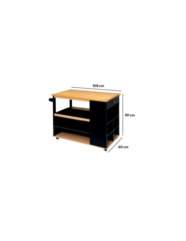 MOBILETTO CUCINA 108X89X60CM su TreG Ingrosso