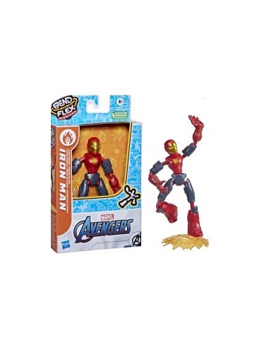 AVENGERS F4964 IRONMAN BEND FLEX su TreG Ingrosso