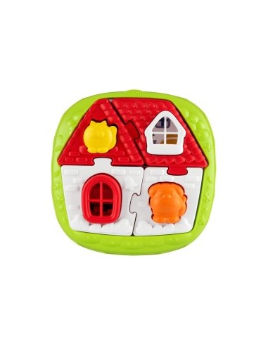 Chicco Puzzle della Fattoria 2in1 - Gioco Educativo con Forme Incastro e Puzzle per Bambini 10 Mesi - 3 Anni