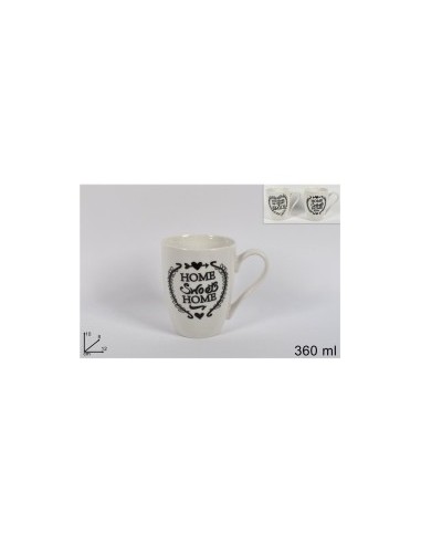 TAZZA MUG 51341 360ML HOME ASSORTITO su TreG Ingrosso