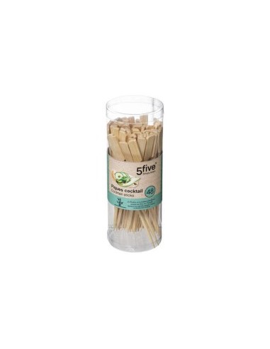 CONF 48 STECCHINI 120051 FINGER FOOD BAMBOO su TreG Ingrosso