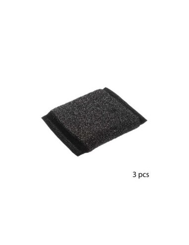 CONF 3 SPUGNE ABRASIVE 164612 NERO su TreG Ingrosso