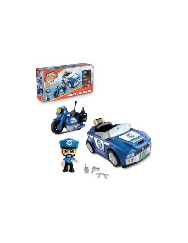 ACTION HEROES ACN05010 AUTO E MOTO POLIZIA su TreG Ingrosso