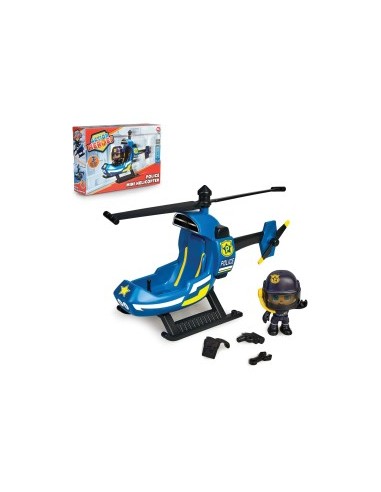 ACTION HEROES ACN08010 MINI ELICOTTERO DELLA POLIZIA su TreG Ingrosso