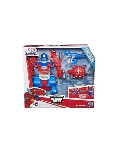 TRANSFORMERS E0158 OPTIMUS PRIME ROBOT CAVALIERE su TreG Ingrosso