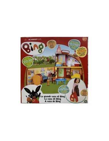 BING BNG36100 PLAYSET CASA CON PERSONAGGI su TreG Ingrosso