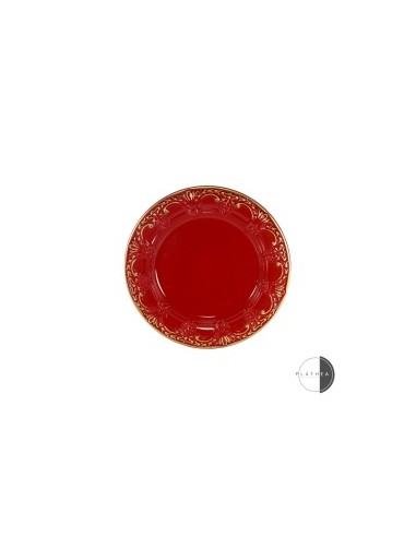 SOTTOPIATTO ROSSO D33CM PVC su TreG Ingrosso