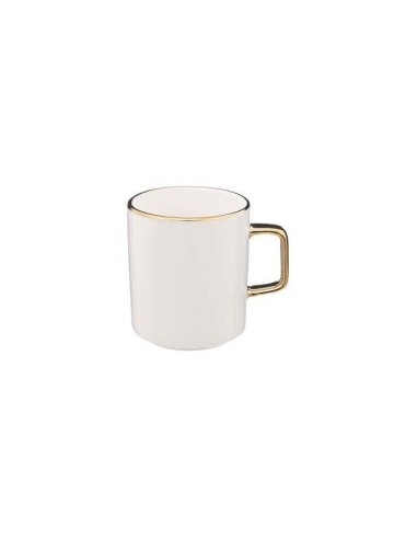 TAZZA 188830 ARYA 35CL BIANCO/ORO su TreG Ingrosso