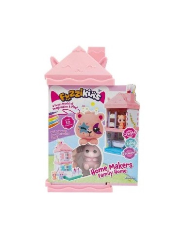 FUZZIKINS FUZ00001 PLAYSET CASA CON 2 PERSONAGGI su TreG Ingrosso