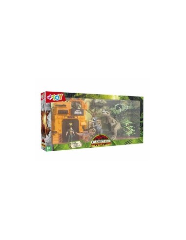 DINOSAURI 41802 PLAYSET CON VEICOLI E PERSONAGGI su TreG Ingrosso