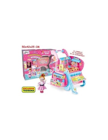 MISS SIGNORINA 66269 PLAYSET CARRELLO SUPERMARKET su TreG Ingrosso