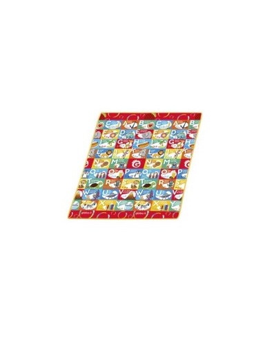 VITAM G 05541 TAPPETO GIOCO 180X150 LETTERE/NUMERI su TreG Ingrosso