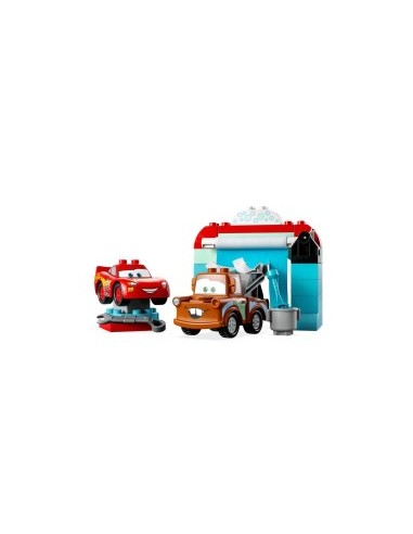 DUPLO AUTOLAVAGGIO CON SAETTA MCQUEEN E CRICCHETTO 10996 su TreG In...