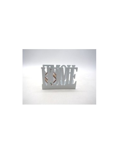 PORTASALVIETTE 71397 HOME METALLO BIANCO 15X10X4CM su TreG Ingrosso