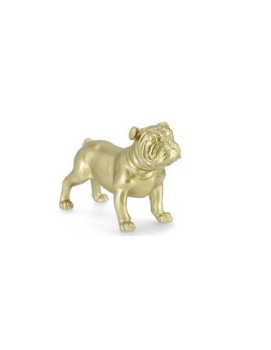 DECORAZIONE PUPPY 0183100 BULLDOG ORO su TreG Ingrosso