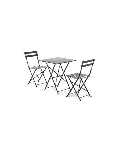 SET BISTROT M0509-38 ANTRACITE 60X60 su TreG Ingrosso