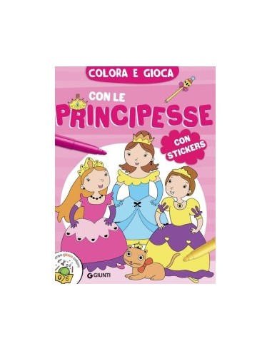 82422X COLORA E GIOCA CON LE PRINCIPESSE su TreG Ingrosso