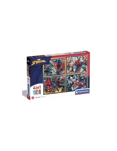 SPIDERMAN 21515 SET PUZZLE 4IN1 su TreG Ingrosso