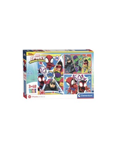 SPIDEY 25282 SET 3 PUZZLE 48PZ su TreG Ingrosso