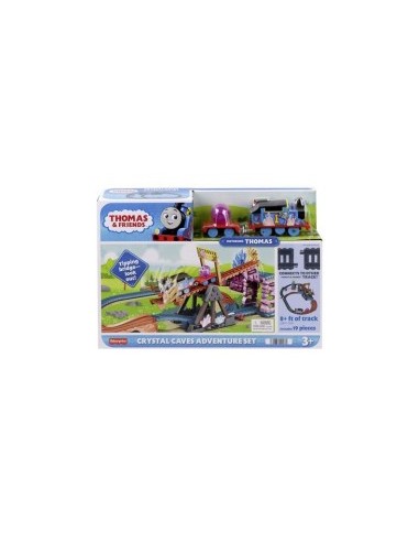 THOMAS FRIENDS HMC28 SET AVVENTURE GROTTE DI CRISTALLO su TreG Ingr...