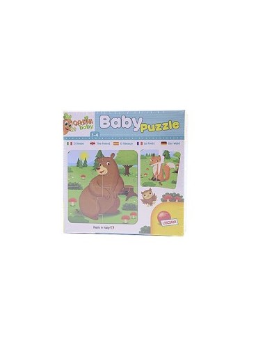 CAROTINA 80076 BABY PUZZLE IL BOSCO su TreG Ingrosso