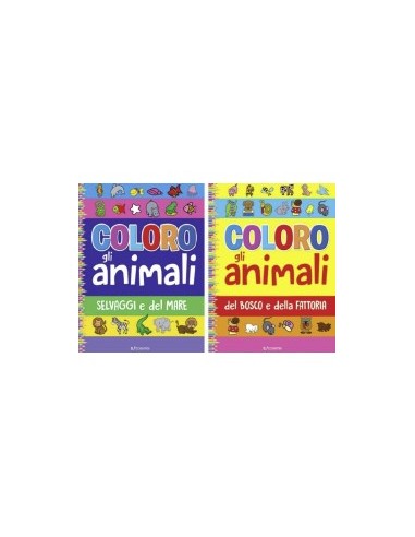 GLI ANIMALI SPECIAL COLOR su TreG Ingrosso