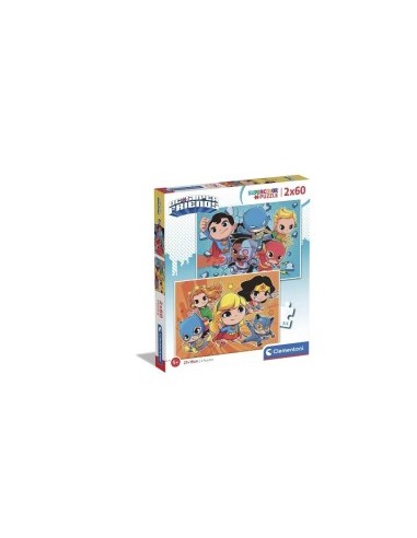 DC SUPERFRIENDS 21624 SET 2 PUZZLE 60PZ su TreG Ingrosso