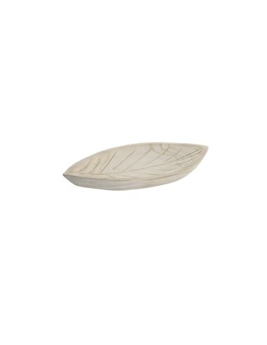 CENTROTAVOLA BD206089 FOGLIA PAULOWNIA 46X25X5CM su TreG Ingrosso