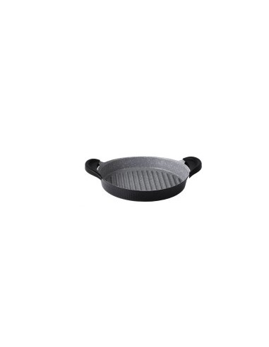 PETRAVERA GRILL TONDA 28CM INDUZIONE su TreG Ingrosso