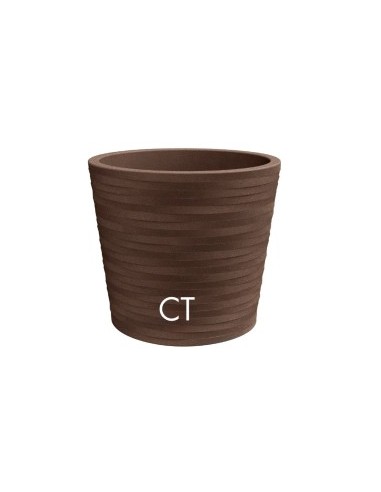 HERMES VASO ELEGANCE 30CM CORTEN su TreG Ingrosso