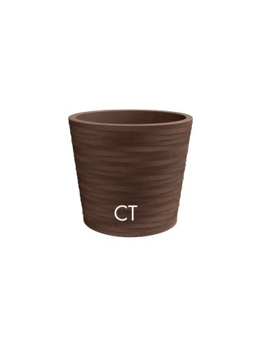 HERMES VASO ELEGANCE 40CM CORTEN su TreG Ingrosso