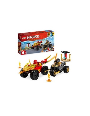 NINJAGO 71789 BATTAGLIA SU AUTO E MOTO DI KAI E RAS su TreG Ingrosso