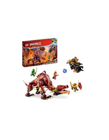 NINJAGO 71793 DRAGONE DI LAVA TRANSFORMER HEATWAVE su TreG Ingrosso