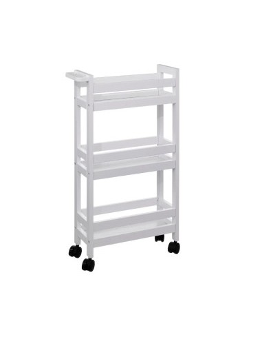 CARRELLO 174762I CON RUOTE 3P BIANCO su TreG Ingrosso