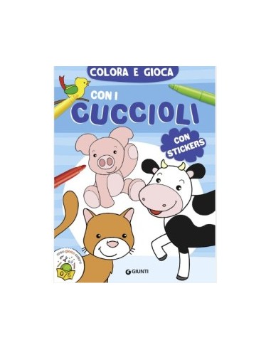 CUCCIOLI COLORA E GIOCA su TreG Ingrosso