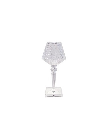 LAMPADA TAVOLO DIAMANTE D12 H25 CM su TreG Ingrosso