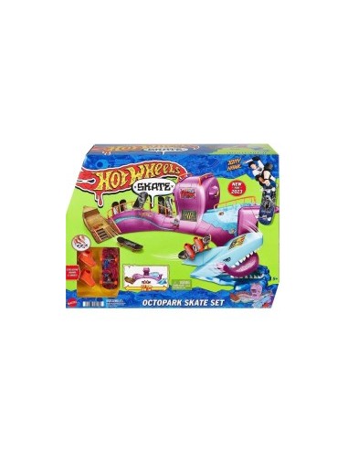 HOT WHEELS HMK01 SKATE OCTOPARK SET su TreG Ingrosso