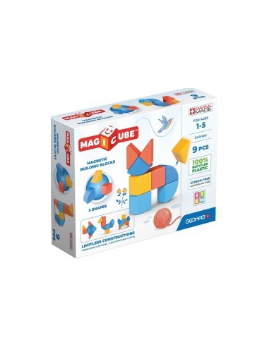 GEOMAG 208 MAGICUBE ANIMALS SET 9PZ