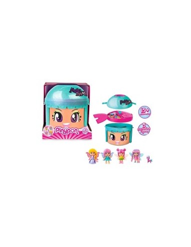 Pinypon Magic Fairies, Edizione Limitata, 4 Figure Fatate Con Ali Glitterate, Per Bambine Dai 4 Anni, Famosa