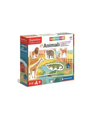 MONTESSORI 16360 GLI ANIMALI su TreG Ingrosso