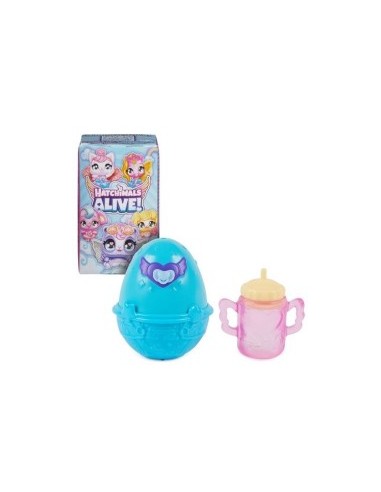 Hatchimals Alive, Confezione Singola con Mini Personaggi in Uova da Schiudere con Acqua, Giocattoli per Bambini 3+ Anni